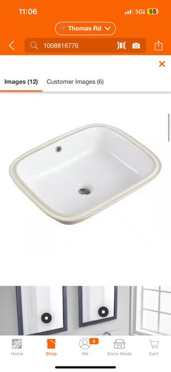 19.5 in. Rectangular Vitreous China Bathroom Sink in White