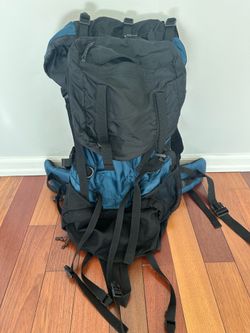 Ridgeway by Kelty Internal Frame Hiking Backpack – Blue/Black