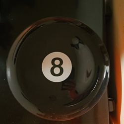 Billiards 8 piece serving tray plates pool billiard