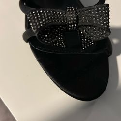 Women’s Black bow tie dress Shoes 