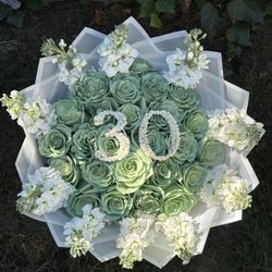 Ramo Buchon Rose Flower Bouquet