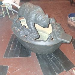 Cast Iron Bear Humidifier 
