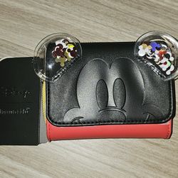 Loungefly Disney Mickey Mouse Confetti Ears Wallet