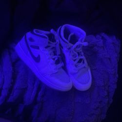 Blue & White Jordan 1’s Size 5.5
