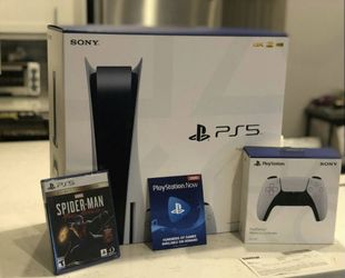 Sealed Play Station5 Available Disc Version Brand New
