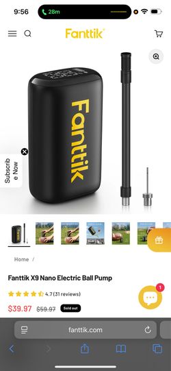 Fanttik X9 Nano Electric Ball Pump