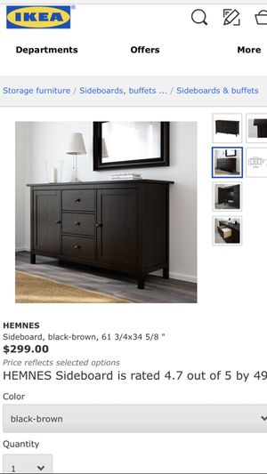 Ikea Hemnes Sideboard For Sale In Bensalem Pa Offerup