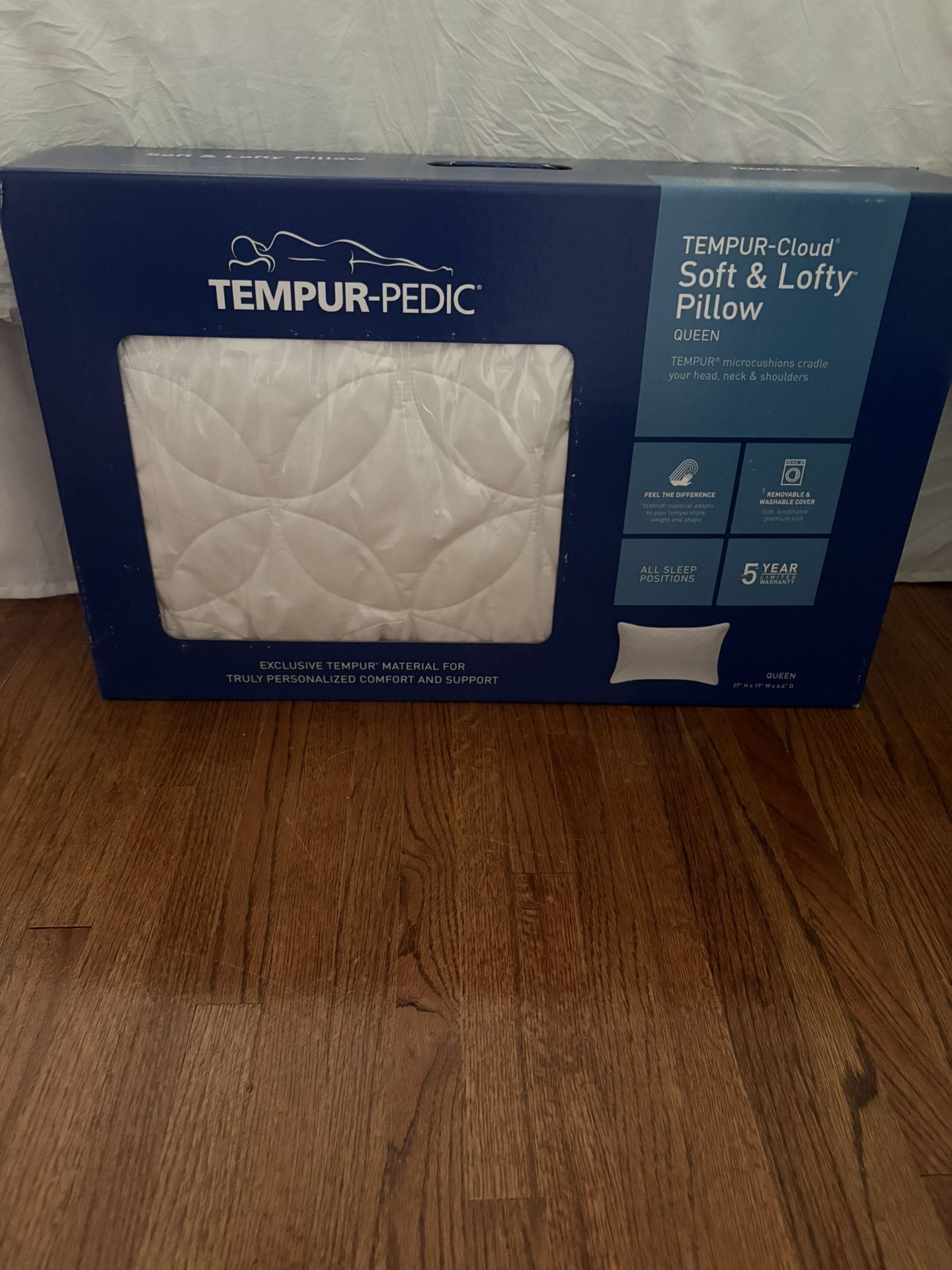 Temper-cloud pillow