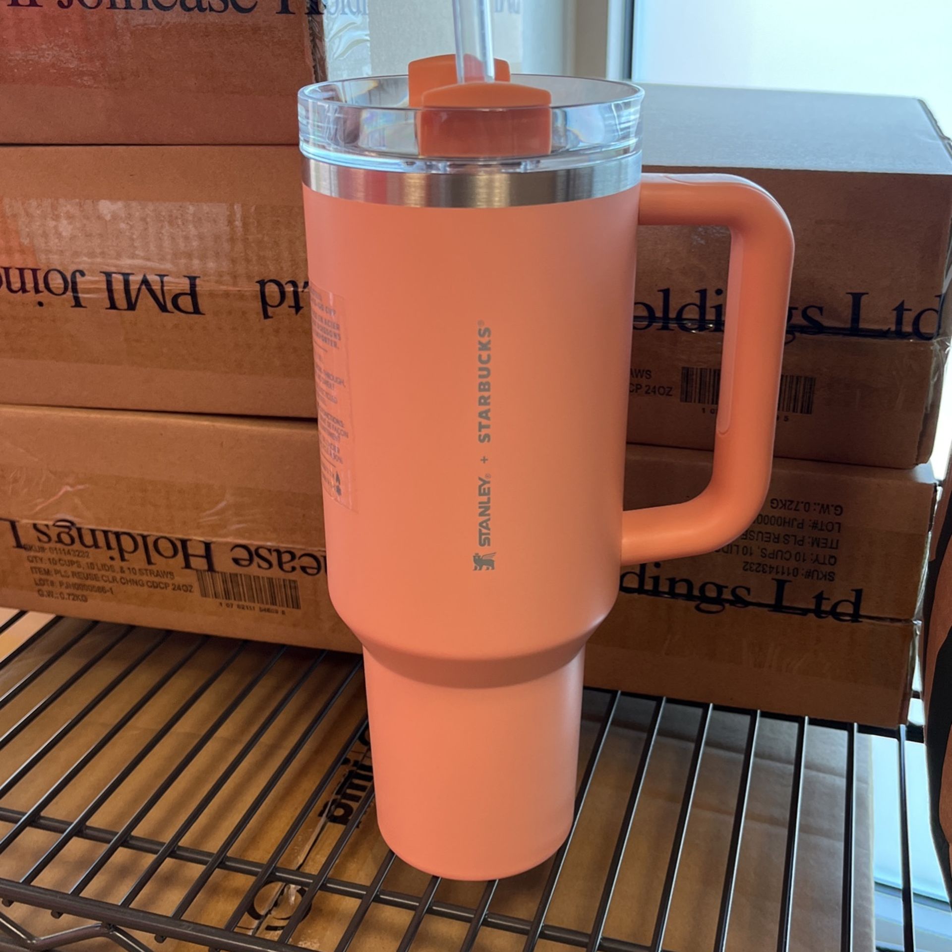 Starbucks Pink Stanley Cup 40oz