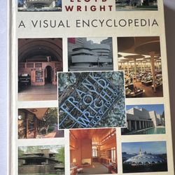 📖 Frank Lloyd Wright: A Visual Encyclopedia – Hardcover Book By Iain Thomso