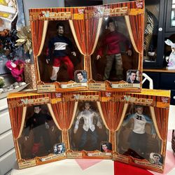 *NSYNC Living Toys Marionette Doll Lot Of 5 Complete Set