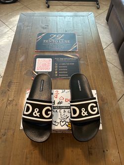 Dolce Gabbana slide size 8-9-10-11-12 new with box