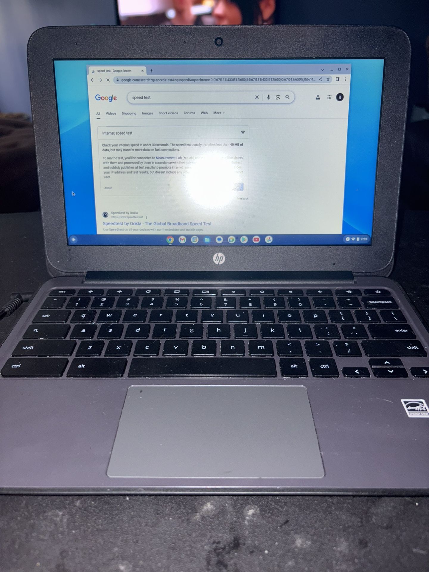 HP Chrome Book Like New