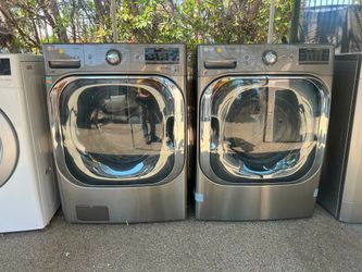 Washer and dryer jumbo 1 year of warranty