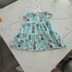 DISNEY BABY MINNIE MOUSE DRESS SIZE 24 MOS SEE DESCRIPTION 