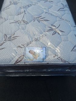 Brand New King Size Pillowtop Mattress And Box Spring Free Delivery Depends On Location