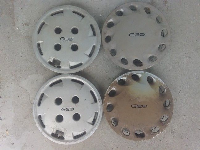 Geo Metro 12 inch Hubcaps