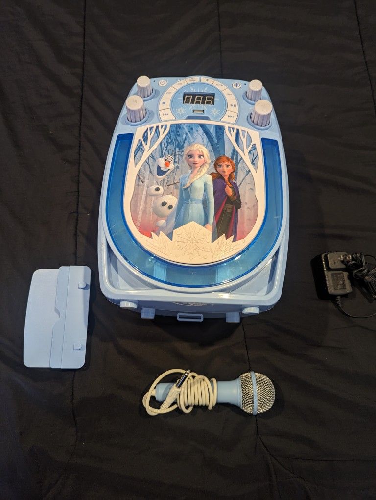 Frozen Kids Karaoke Machine Cd