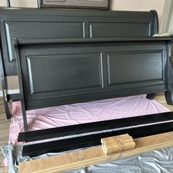 King Size Sleigh Bed Frame
