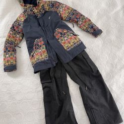 Burton Womens Snowboard Ski XS Outfit Set