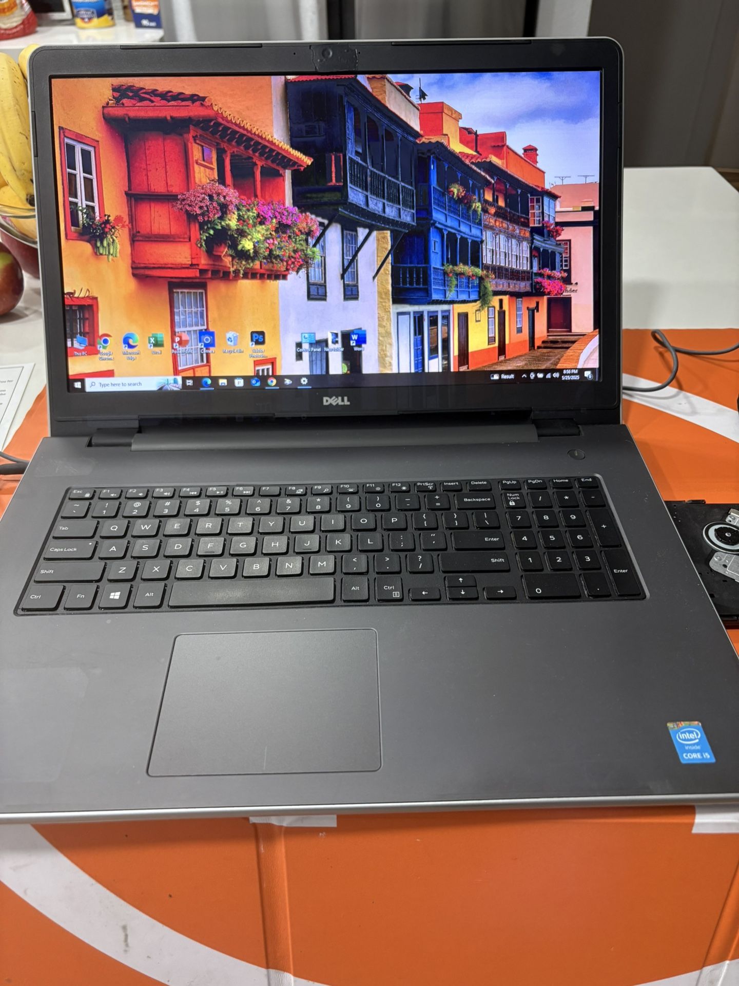 i5…i5…i5…i5. DELL INSPIRON model # 5758 LAPTOP WINDOWS 10 Professional ……… FULLY LOADED with MICROSOFT and PHOTOSHOP … installed and activated. (Y