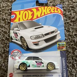 Hotwheels Subaru Impreza Treasure Hunt
