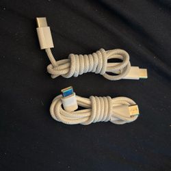 UsbC To usbC Apple Cables