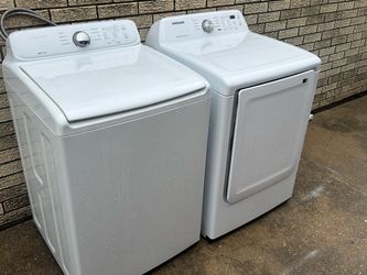Samsung Top Load Washer and Dryer Set