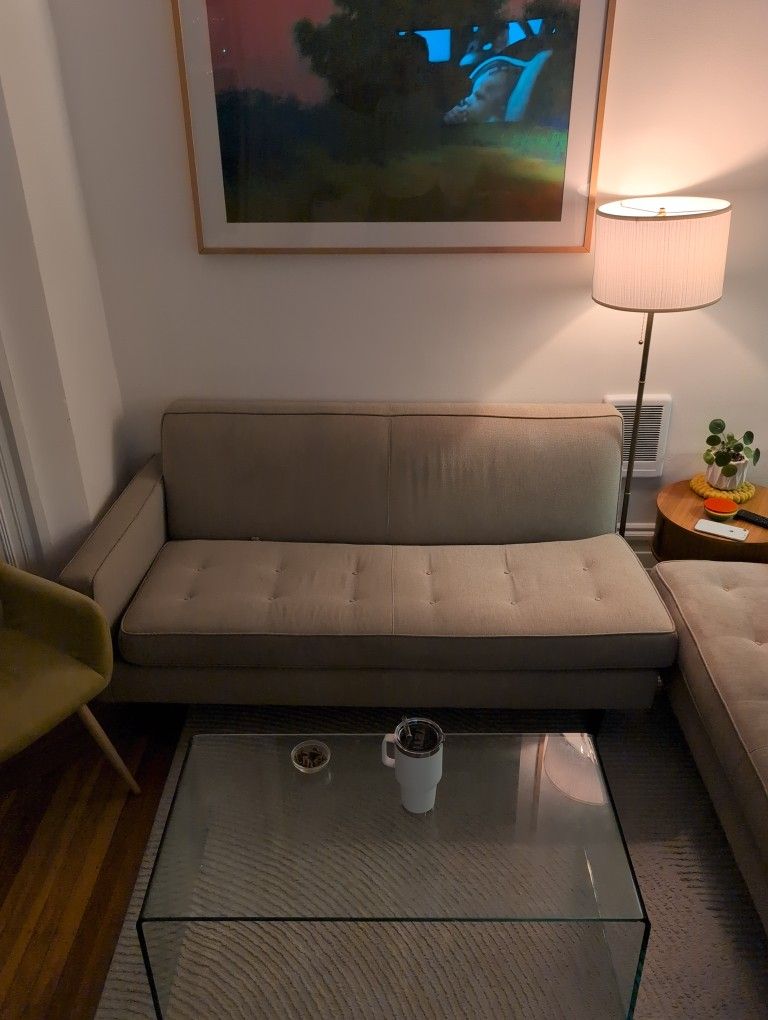 2 Piece Luxury Room & Board Couch