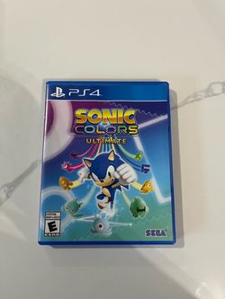 Sonic colors ultimate PS4