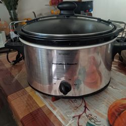 Hamilton Beach Quart Portable Slow Cooker