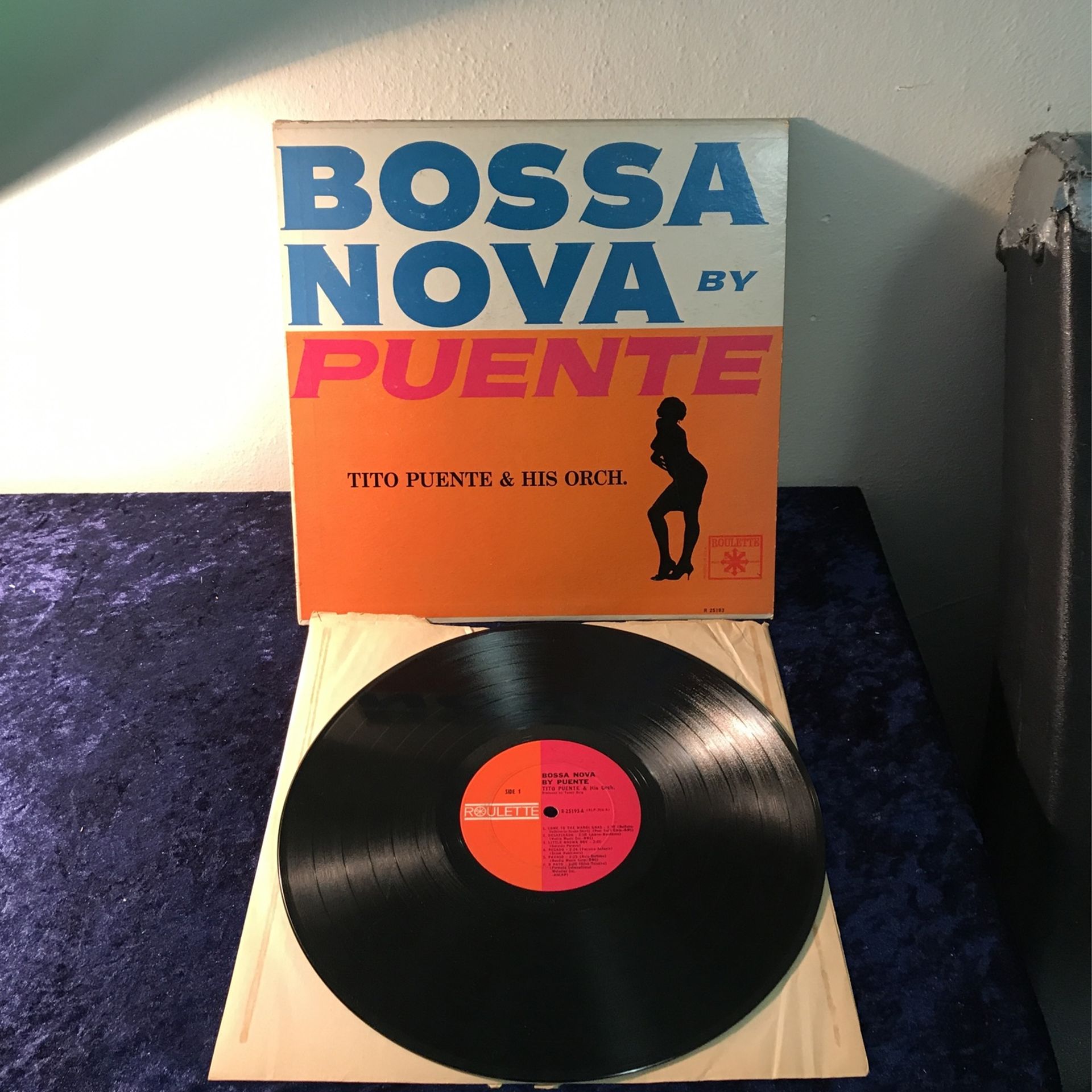 TITO PUENTE - Bossa Nova by Puente - LP 1962 Jazz Vinyl Mono