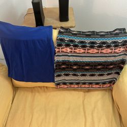 Two Pencil Mini Skirts 