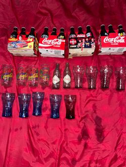 Coca-Cola Collectible Glasses, Bottles & NASCAR Sets