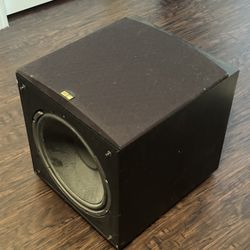 vintage KEF TDM45B Powered Subwoofer.