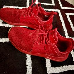 Adidas, Red, Size 10.5