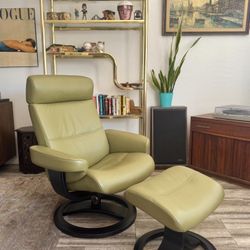 Designer Leather Recliner