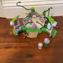 Tinkerbell Tea Pot House With Accessories 