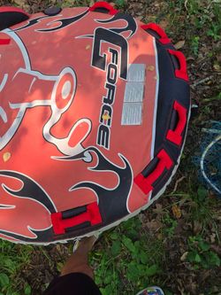 Air head boating tube