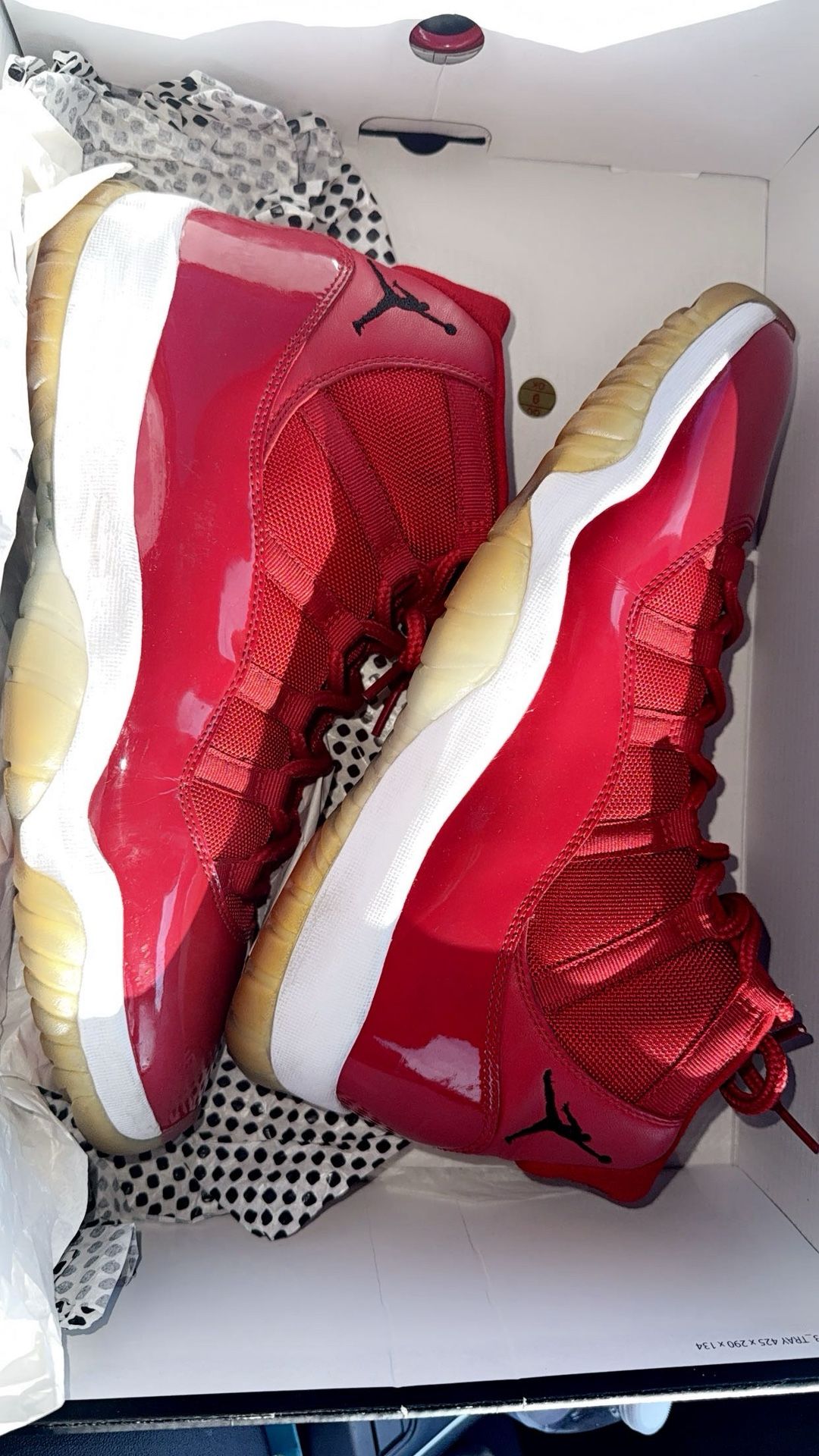 Red Win Like 96 Jordan 11s