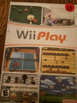 Nintendo Wii Play Game