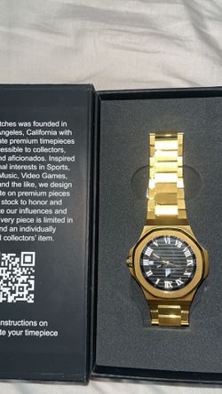 MSTR HI Level Gold Watch