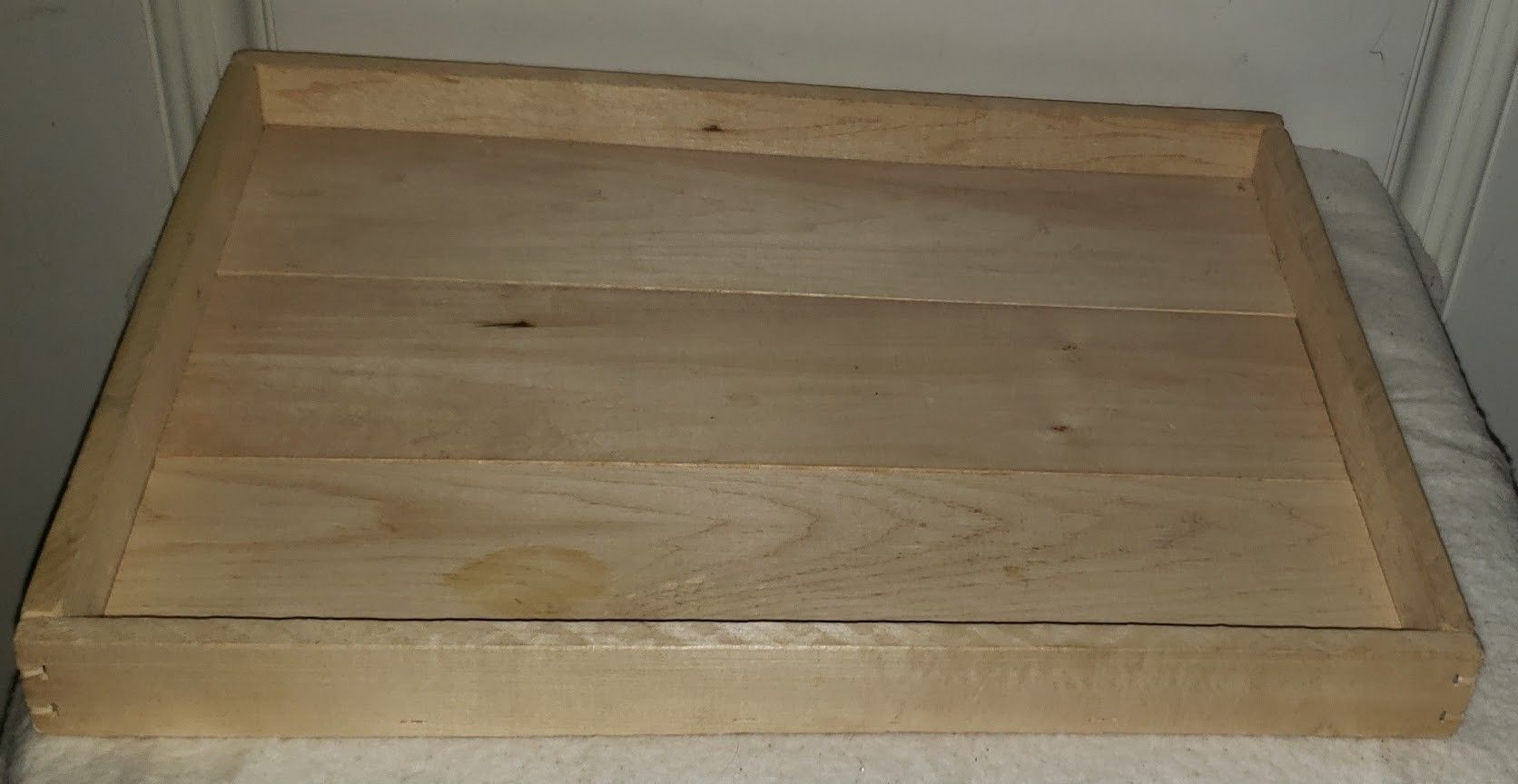 Square Wood Tray
