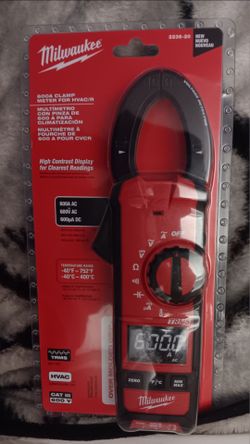 Milwaukee 600A Clamp Meter for HVAC/R
