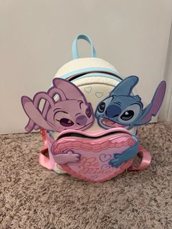 Loungefly Disney Stitch & Angel Mini Backpack