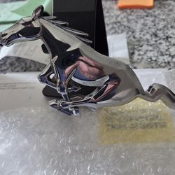 Ford Mustang Chrome Grill Emblem