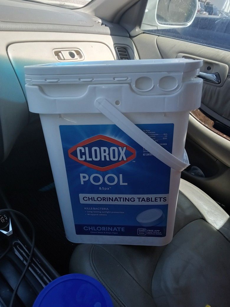 Clorox Pool Tablets 25 Lbs Or 35 Lbs Buckets