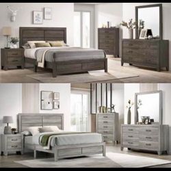 Bedroom Set Not Including Mattres Twin Full Queen King Available 