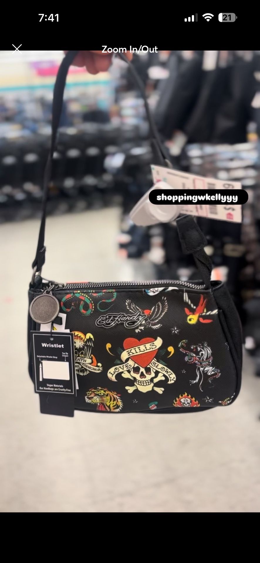 ED HARDY WRISTLET