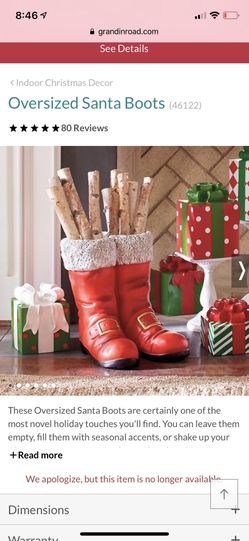 Santa boots